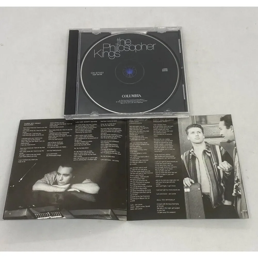 The Philosopher Kings by The Philosopher Kings CD 1994 Sony Music Alternate Rock